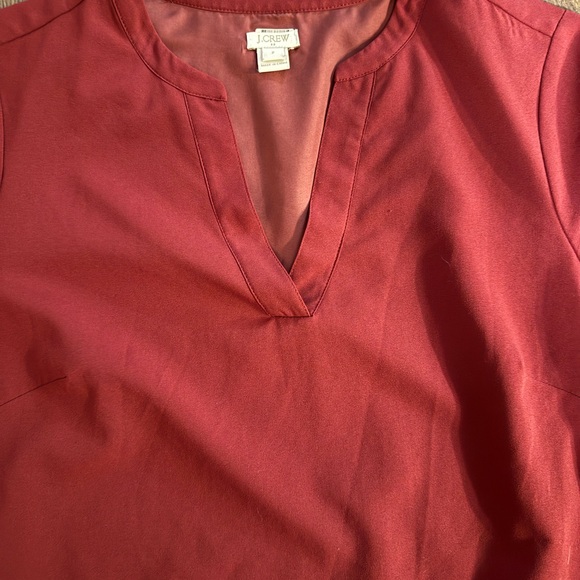 J. Crew Long Sleeve Dress with Flutter Sleeve - Picture 2 of 4